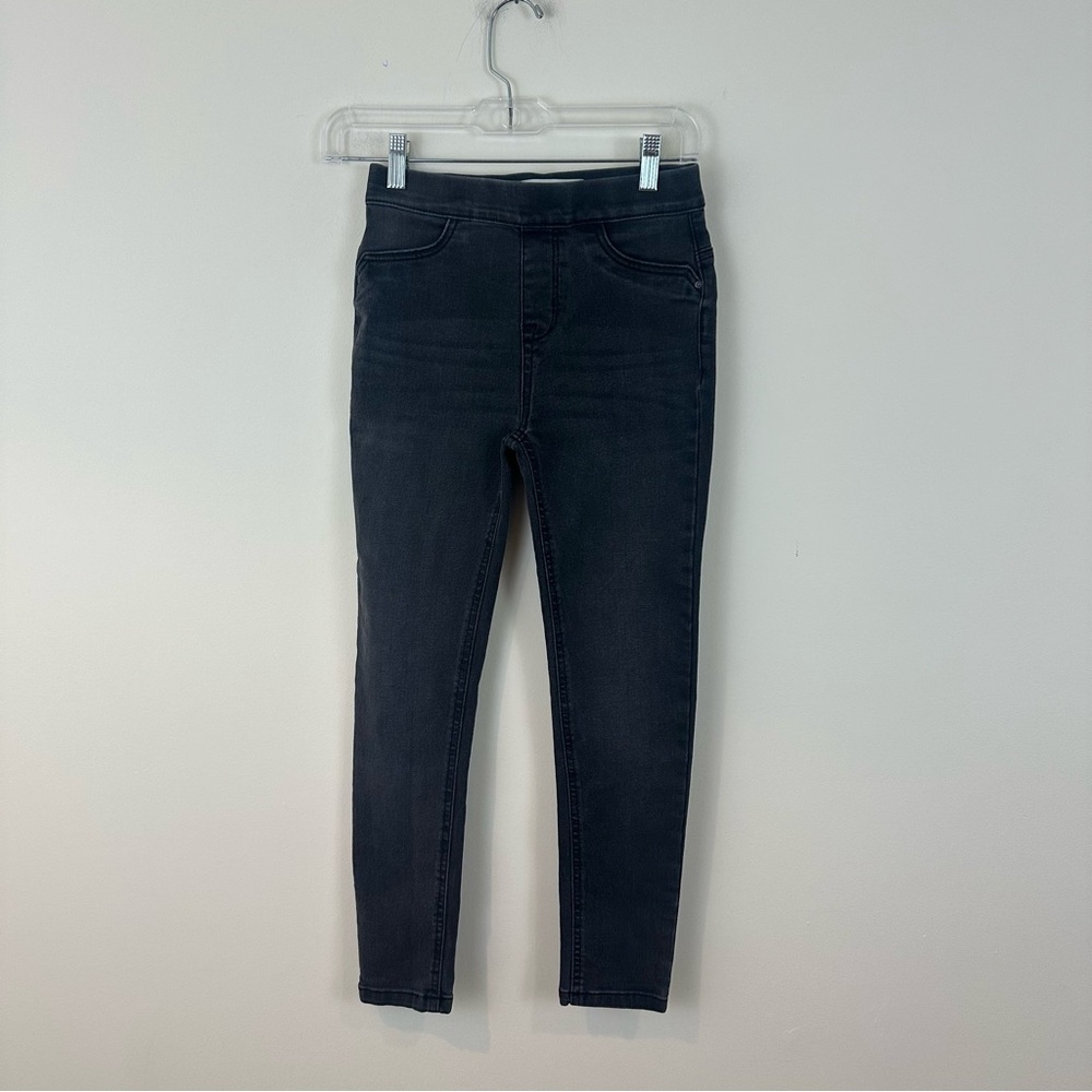 Denim Co. Gray Pull On Skinny Jeggings Jeans Size 11-12 Girl's